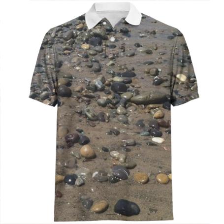 Beach Rocks Polo Shirt