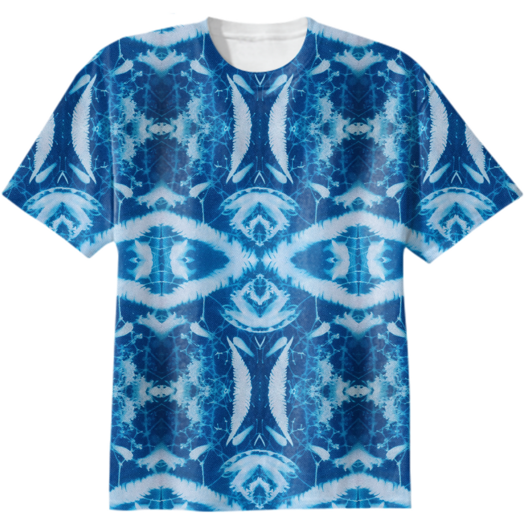 Tribal cyanotype