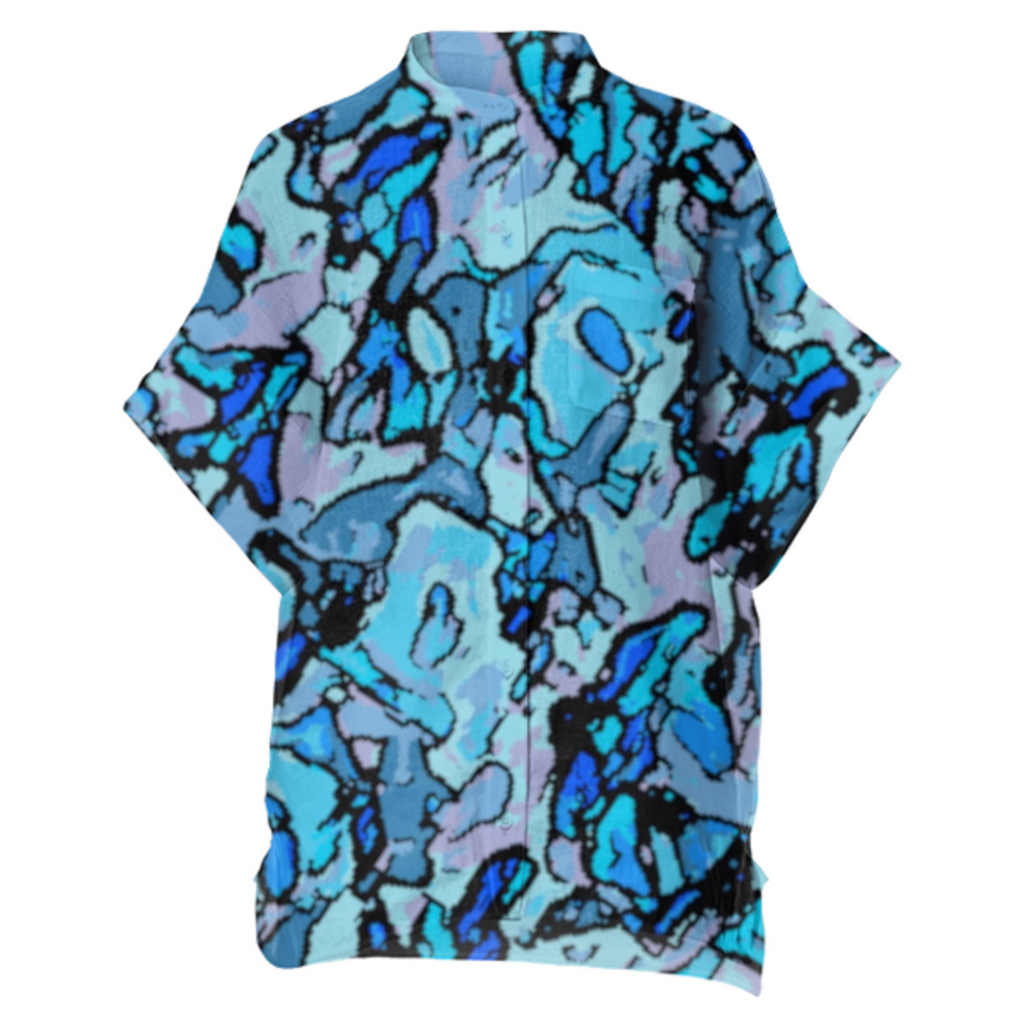 blue and black