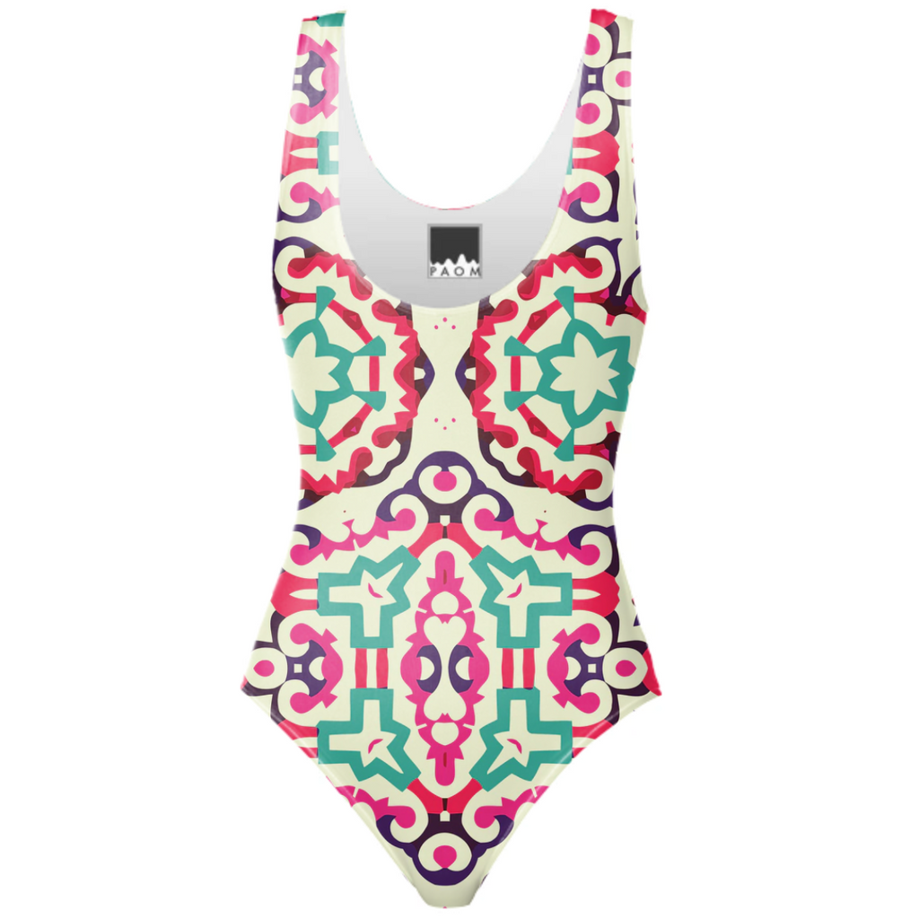 Patternova Ethnic Geo swimwear