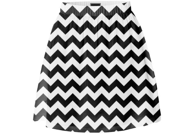 Black and White Chevron