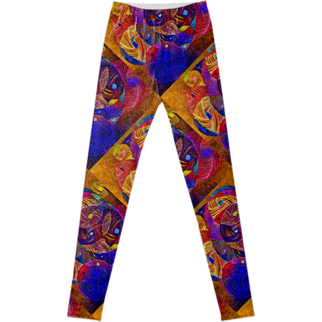 Yarn Theory - Leggings - MelanieBerry Art