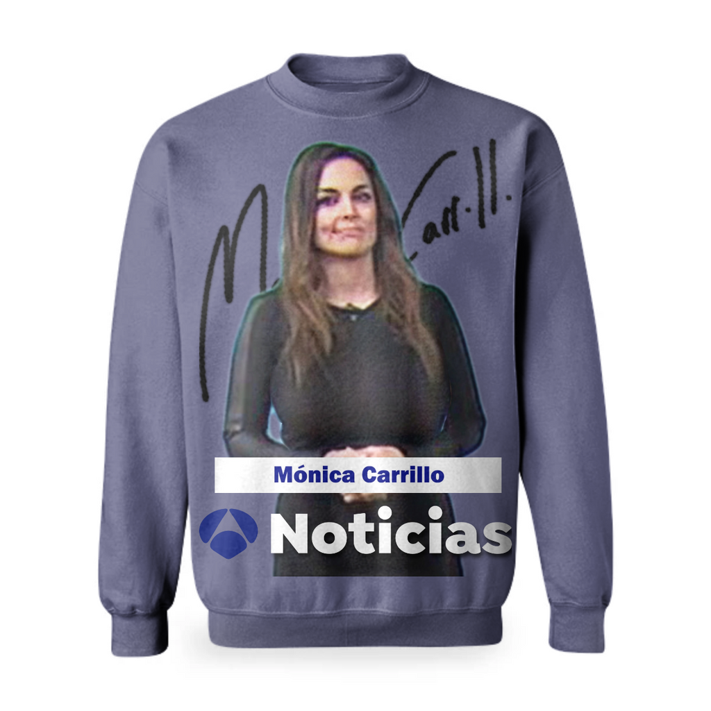 Mónica Carrillo Antena 3 news jacket