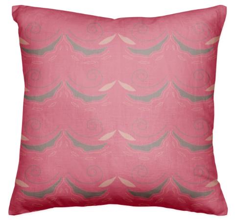 Designers Pillow red ethno