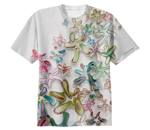 Fraternal Foliage tee by artist Cynthia Mosser