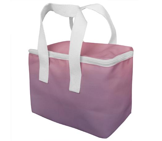 Pink And Purple Lunch bag