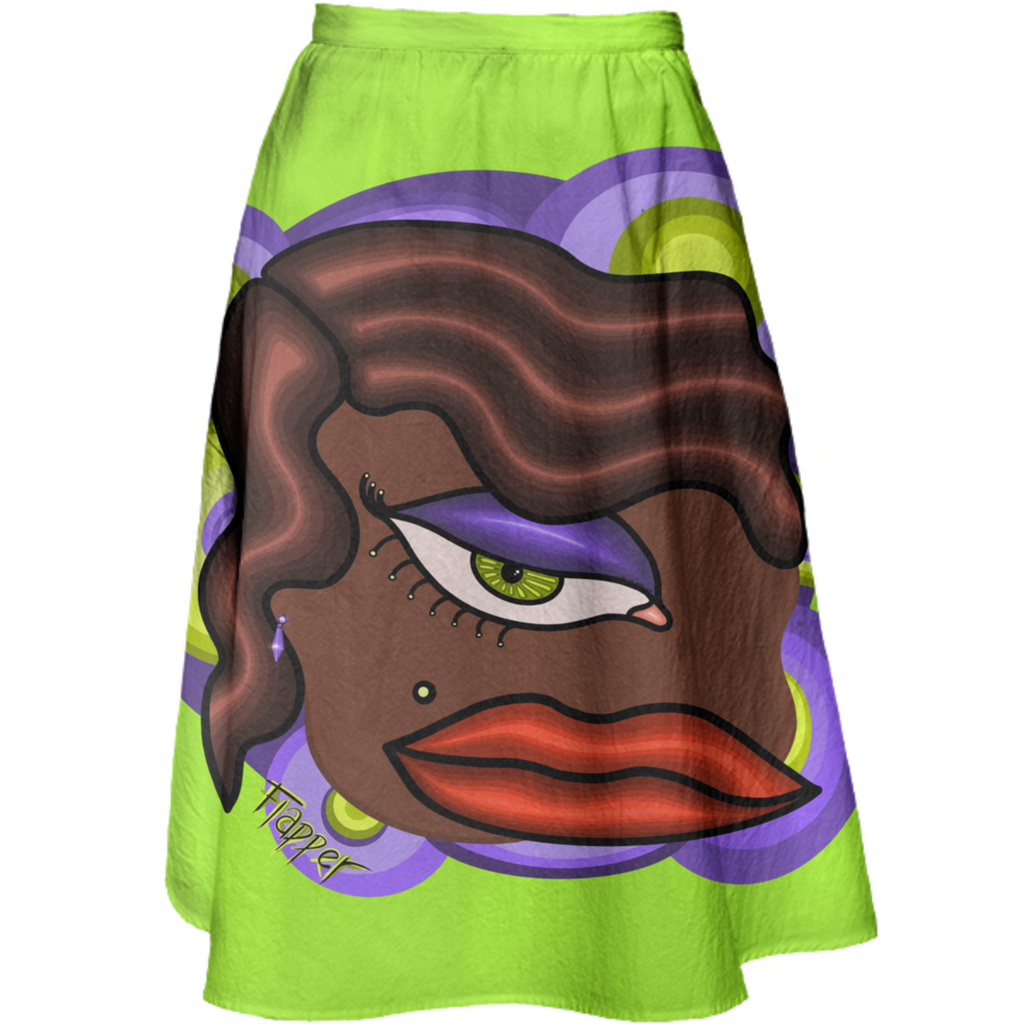 Abstract graffiti- Flapper hair