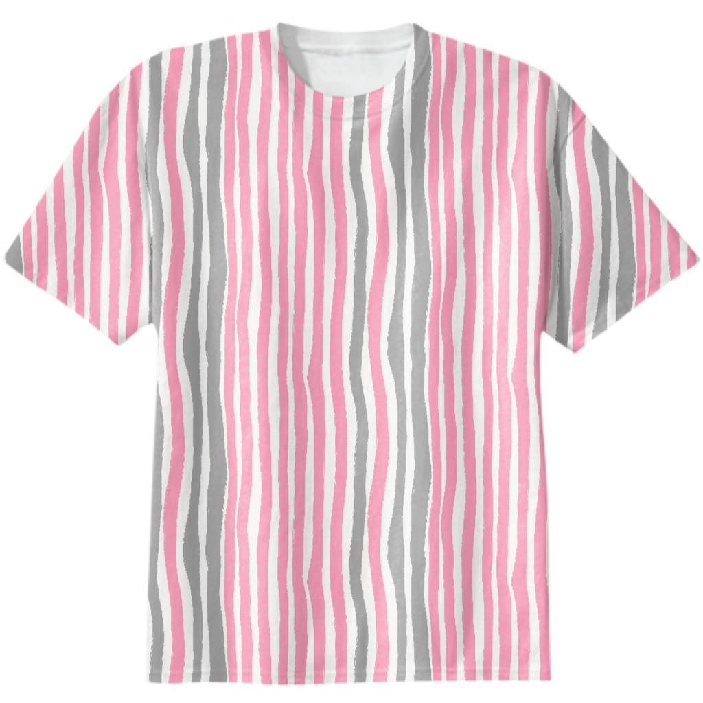 Zebra lines, pink