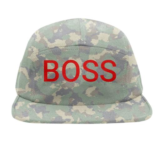 Boss Camo Baseball Hat