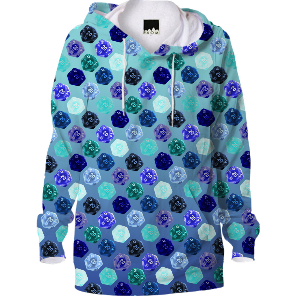 Blue variation Nat20 dnd Geometric