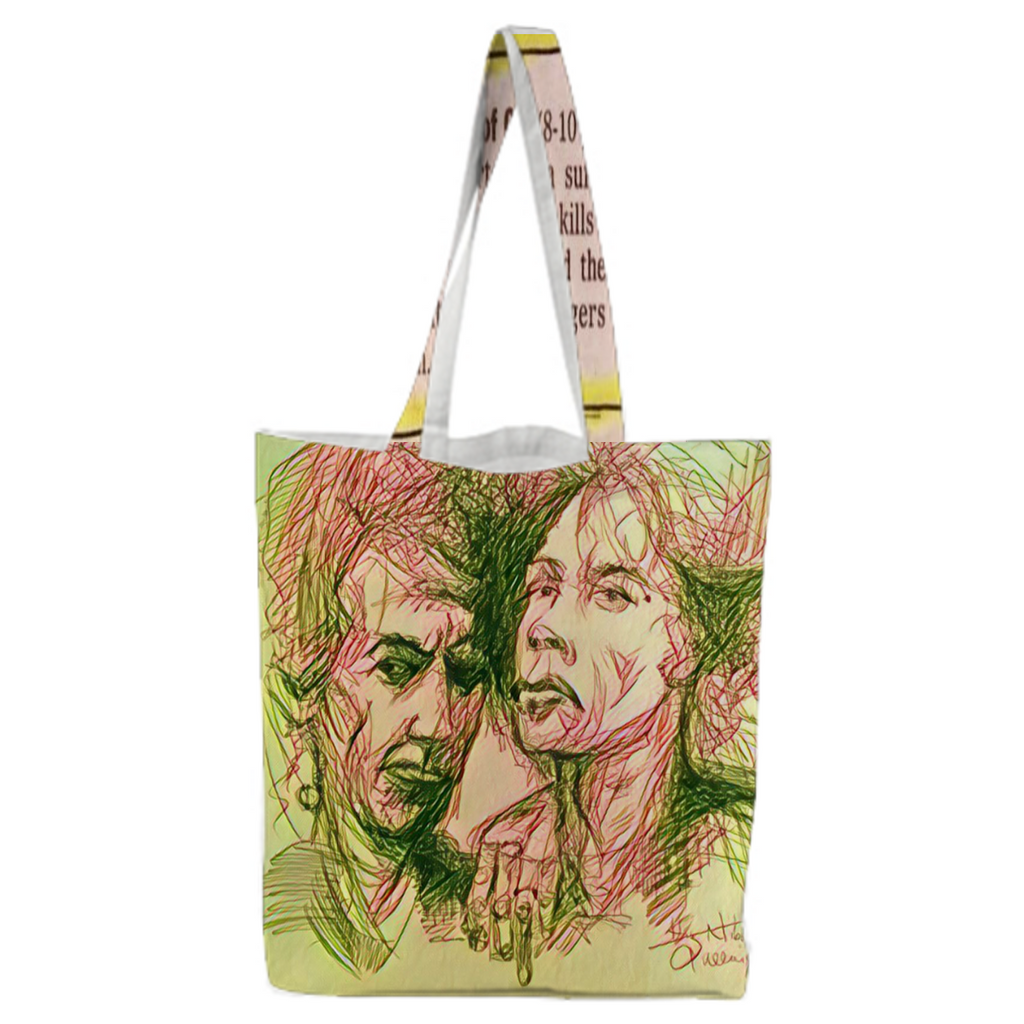 Mick and Keef tote