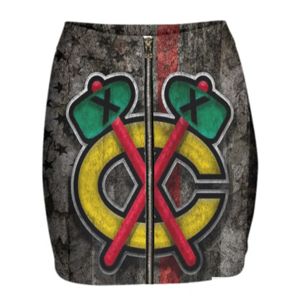 black hawks skirt