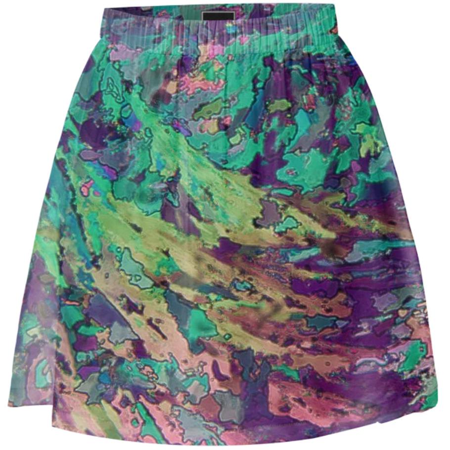 Springtime Garden Summer Skirt