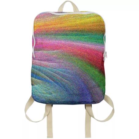 colorful backpack