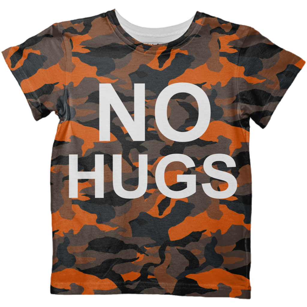 No Hugs Kids tee