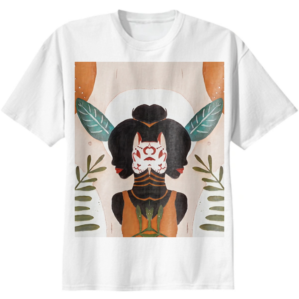 Abstract woman illustration t-shirt