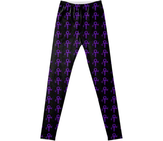 black and purple symbol