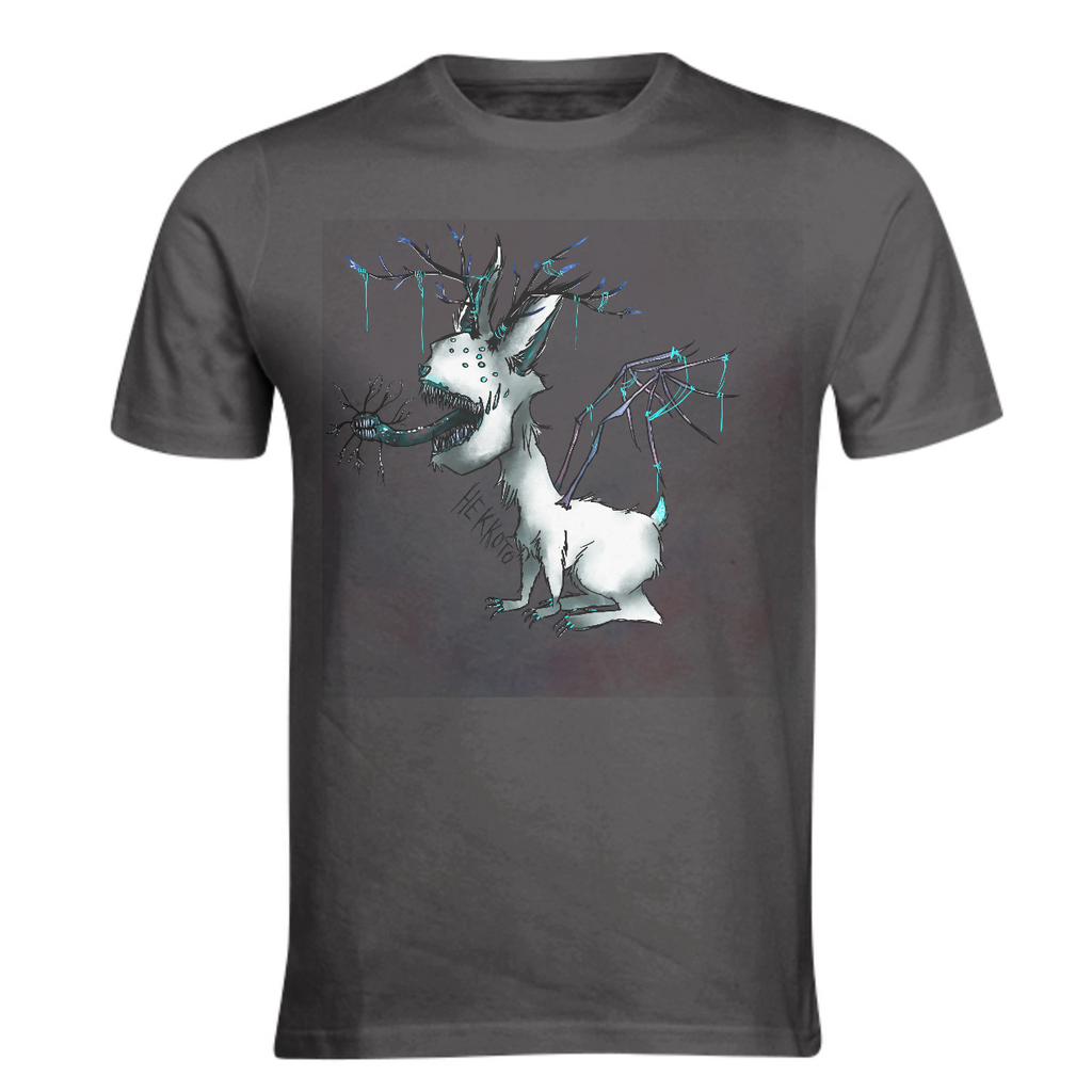 Monster horror creepy edgy enemy boss video games creepy cute bunny creature alien shirt