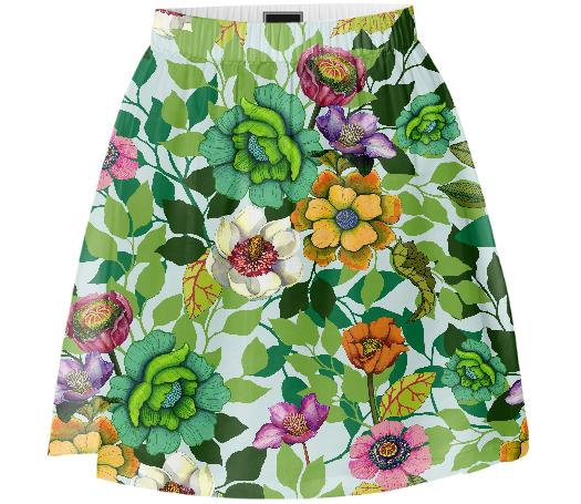 English Garden Hand drawn flower pattern