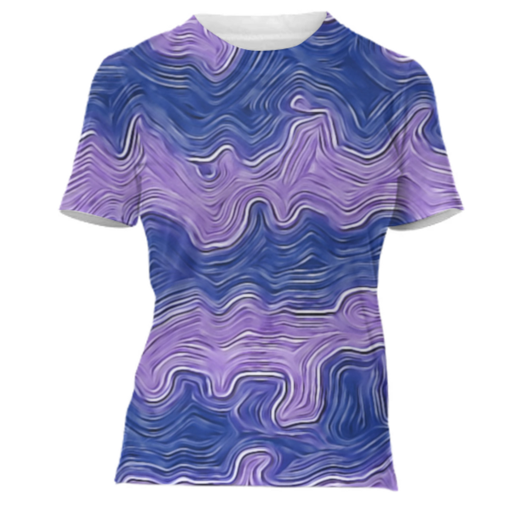 blue and purple