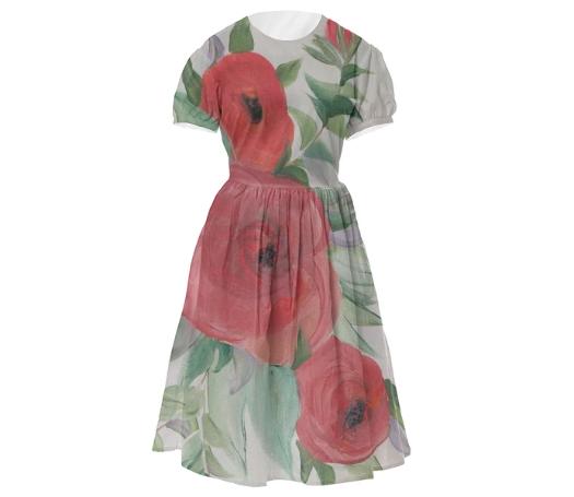 Pink Coral Rose Print