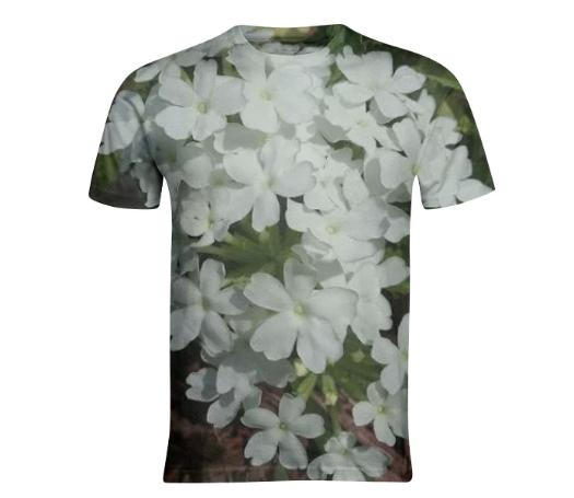 White Flowers Shirt