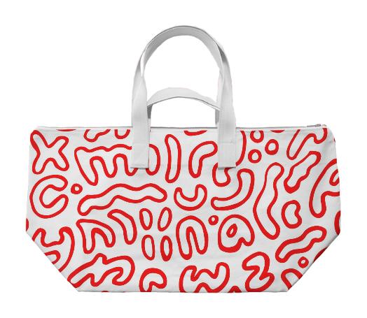 Alphabet Weekender Bag