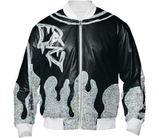 DripEffectz Static Bomber Jacket