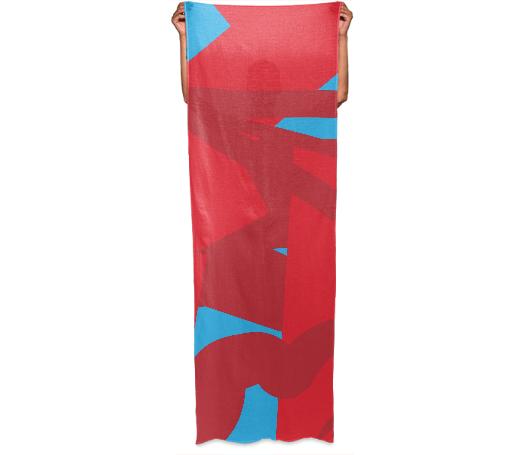 Subway Buffalo Wrap Scarf