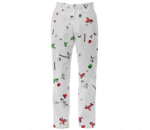 RetroHaskell Christmas Suit Pants
