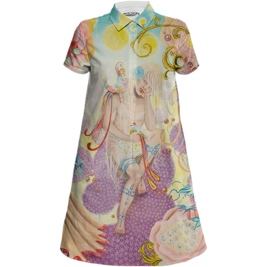 Ruth Park Fairy with birds and monkey