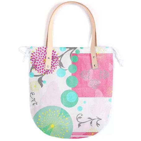 Twillypop Summer Peony Tote