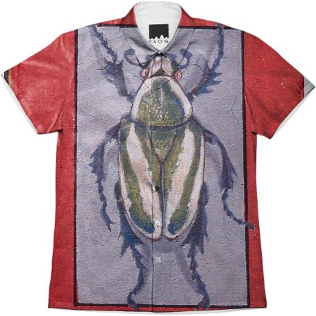 David Beck Book Pretty Beetle Work Shirt