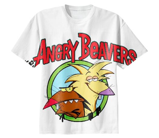 The Angry Beavers Logo Cotton Shirt
