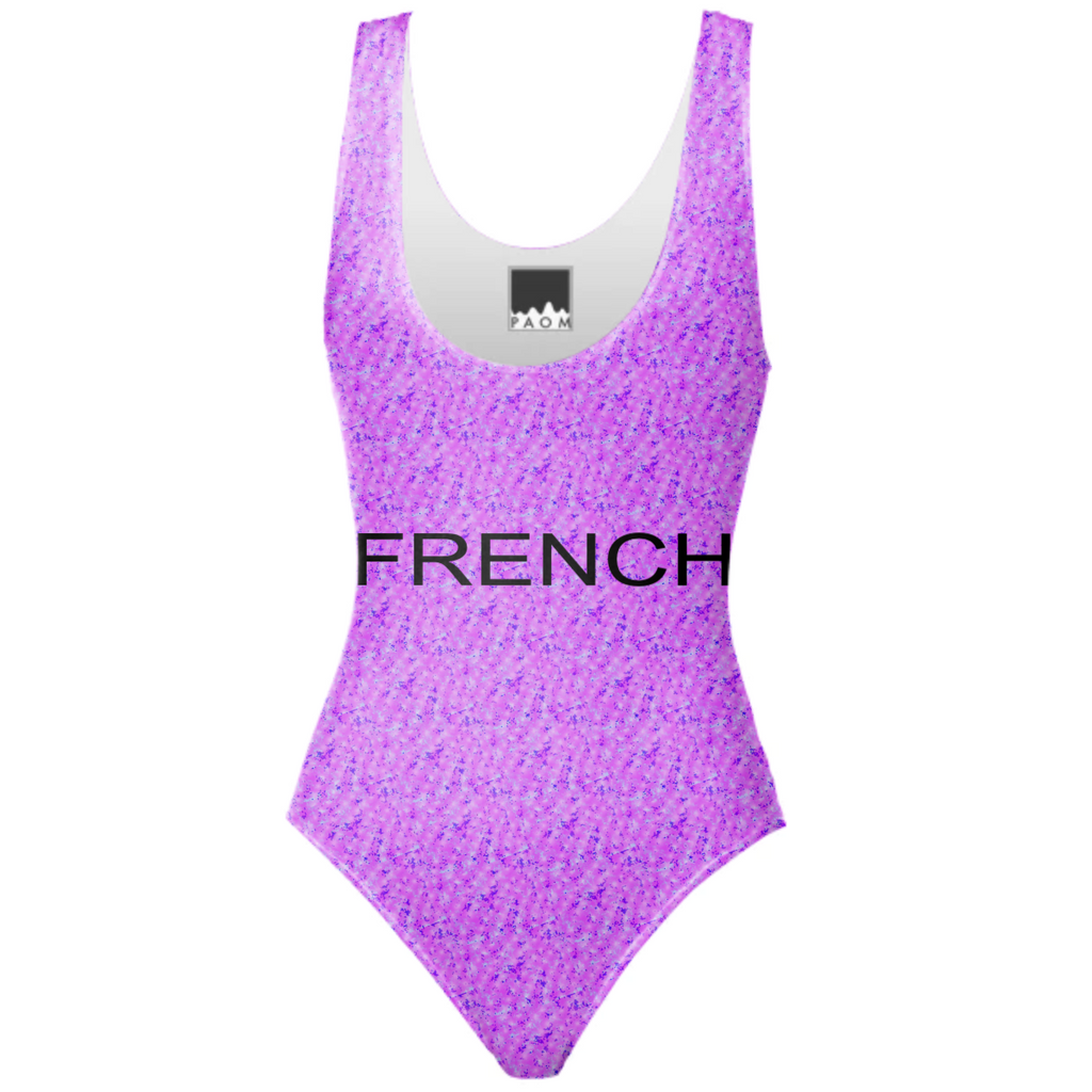 French One Piece Bathing Suit