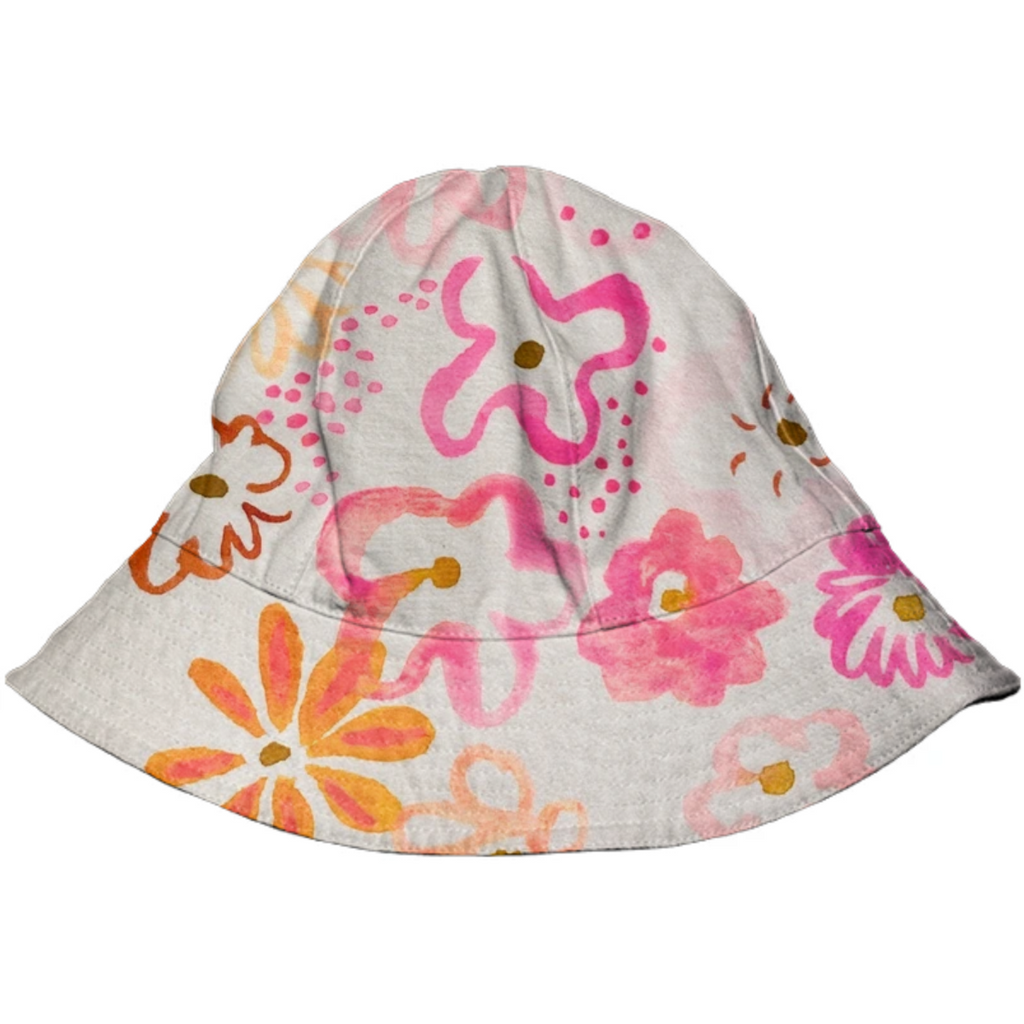 flower bucket hat