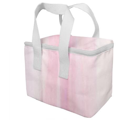Pink And Purple Watercolor Lunch bag