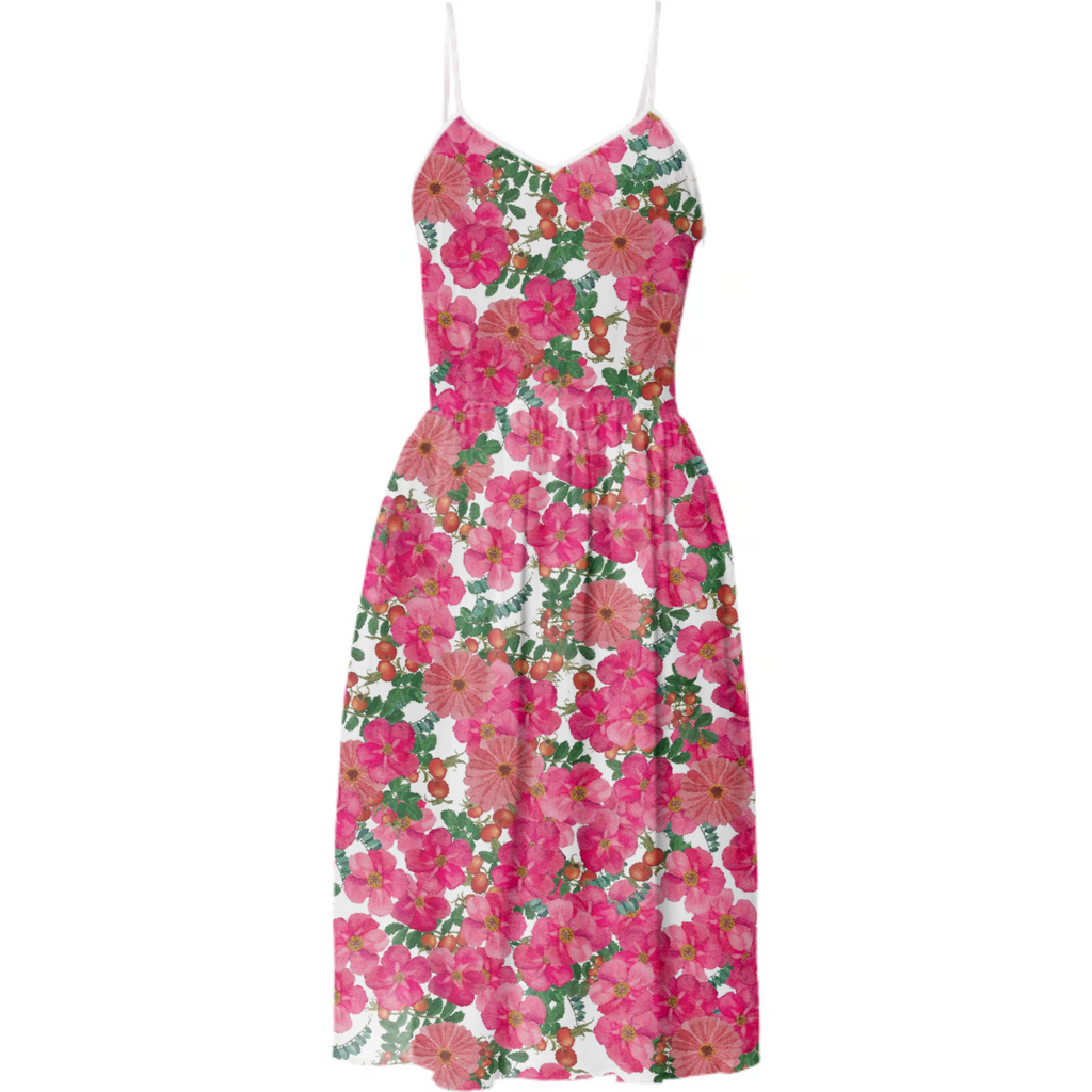 wild rose floralia summer dress