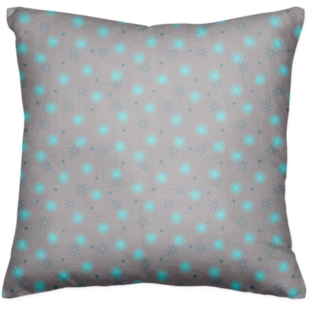 Abstract Dots Explosion 3 Pillow