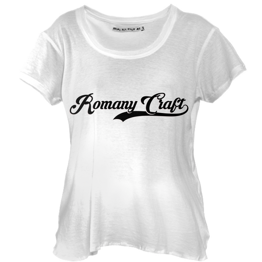 Romany Craft Drape Shirt - White