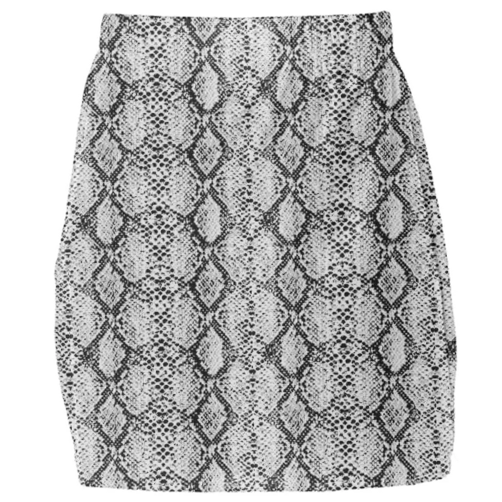 snake skin skirt