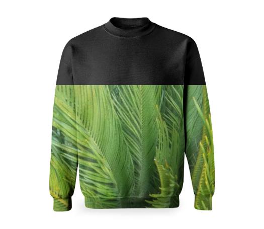 Palm Tree Leaves Sweatshirt