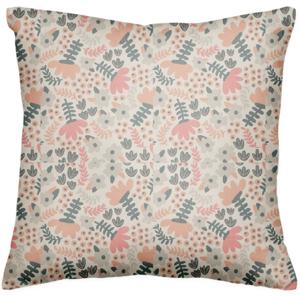 My Floral Designed Pillow