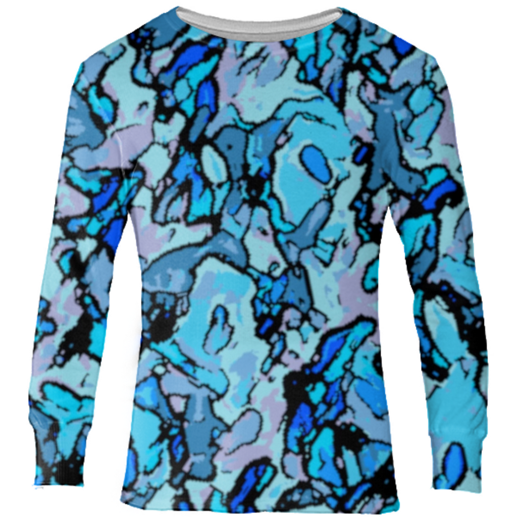 blue and black