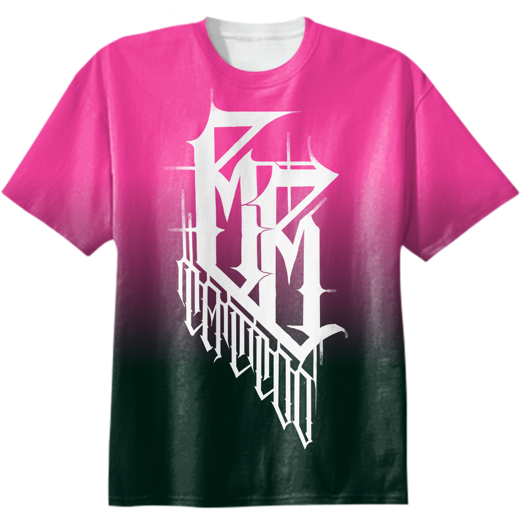 gradient pink/black logo