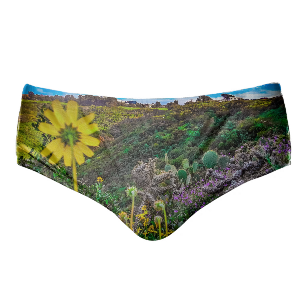 deep valleys, high ridges