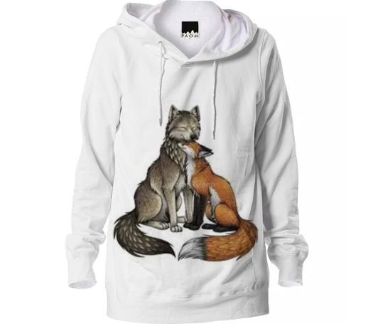 fox and wolf sweatshirt
