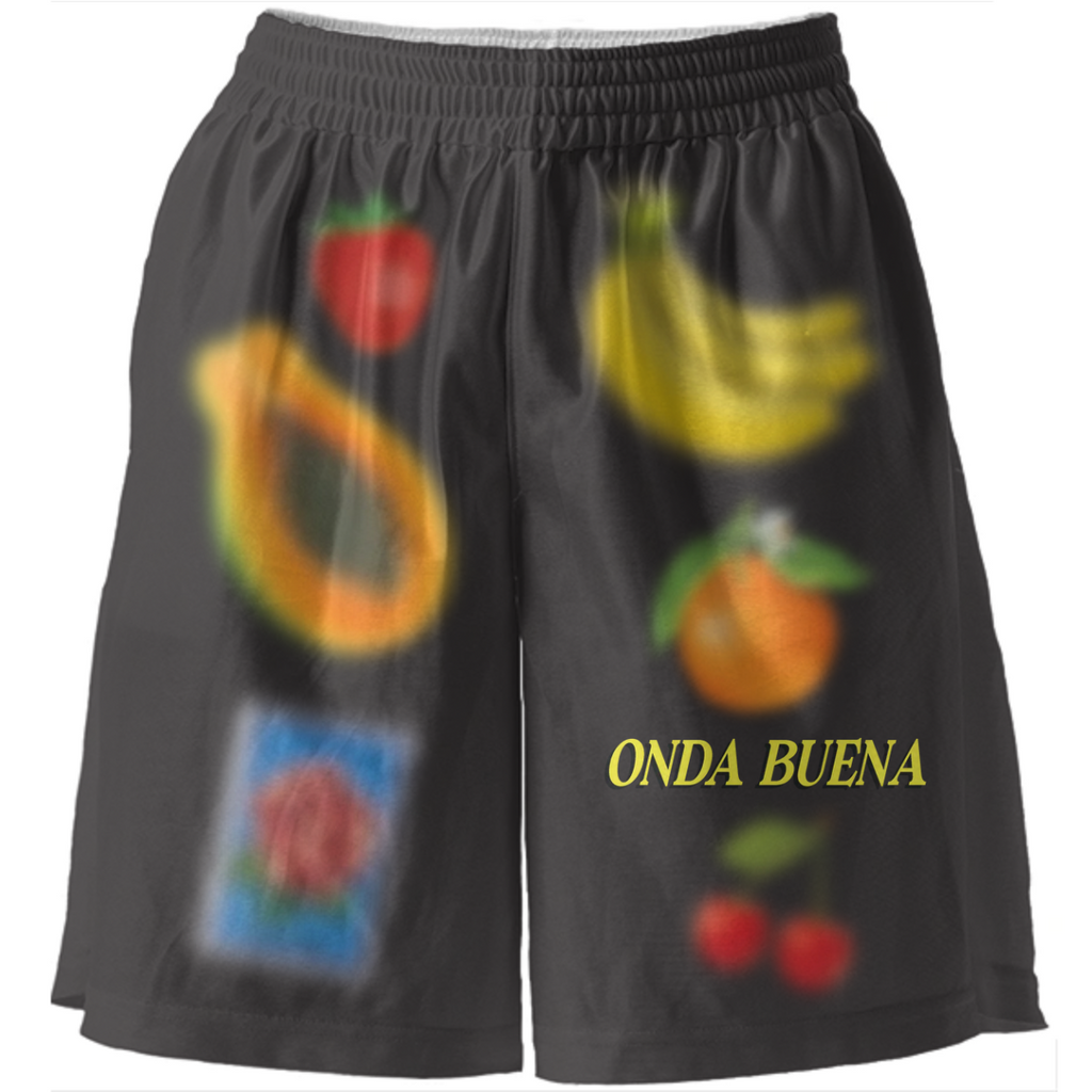 Frutas Shorts Black