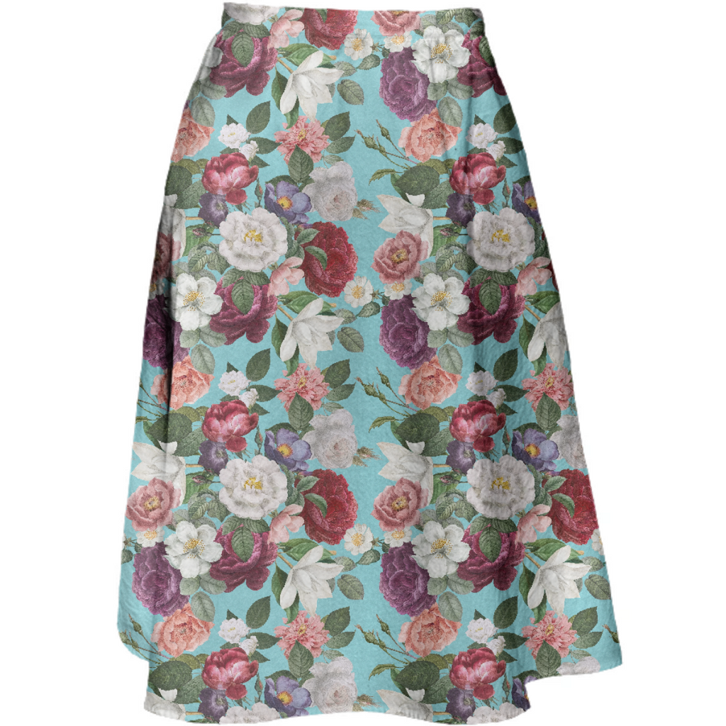 MIDI SKIRT - FLOWERS 1