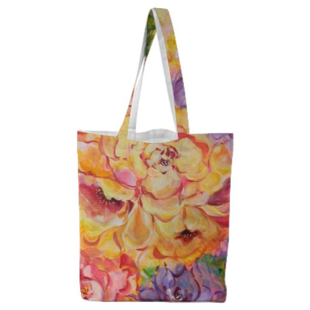 Peonies For Your Thoughts Tote